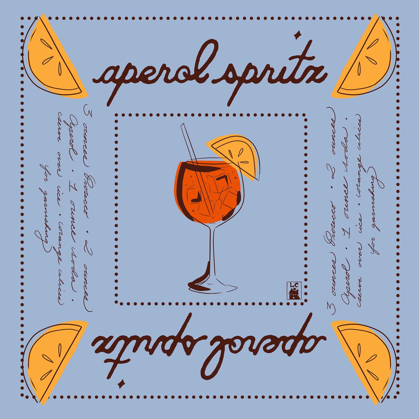 Aperol Spritz Bandana