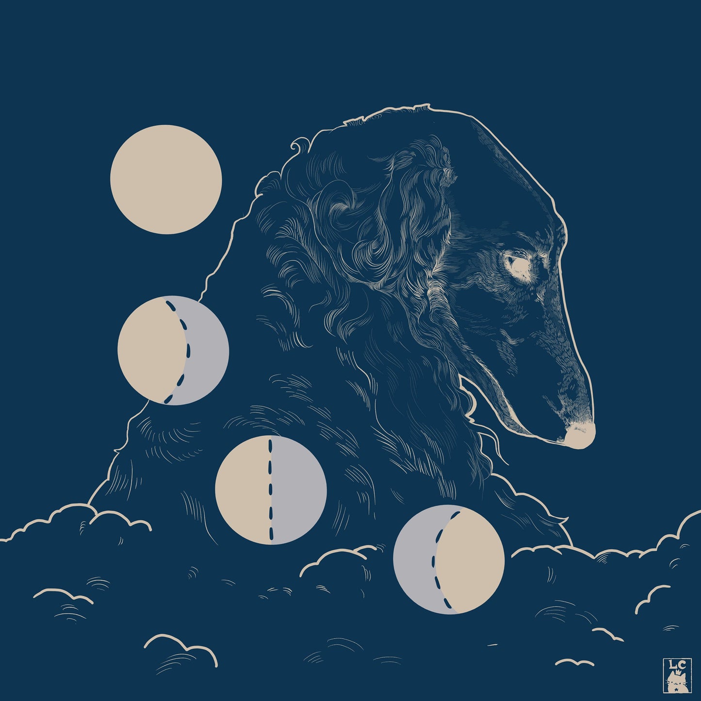 "Canis Major" - Cushion