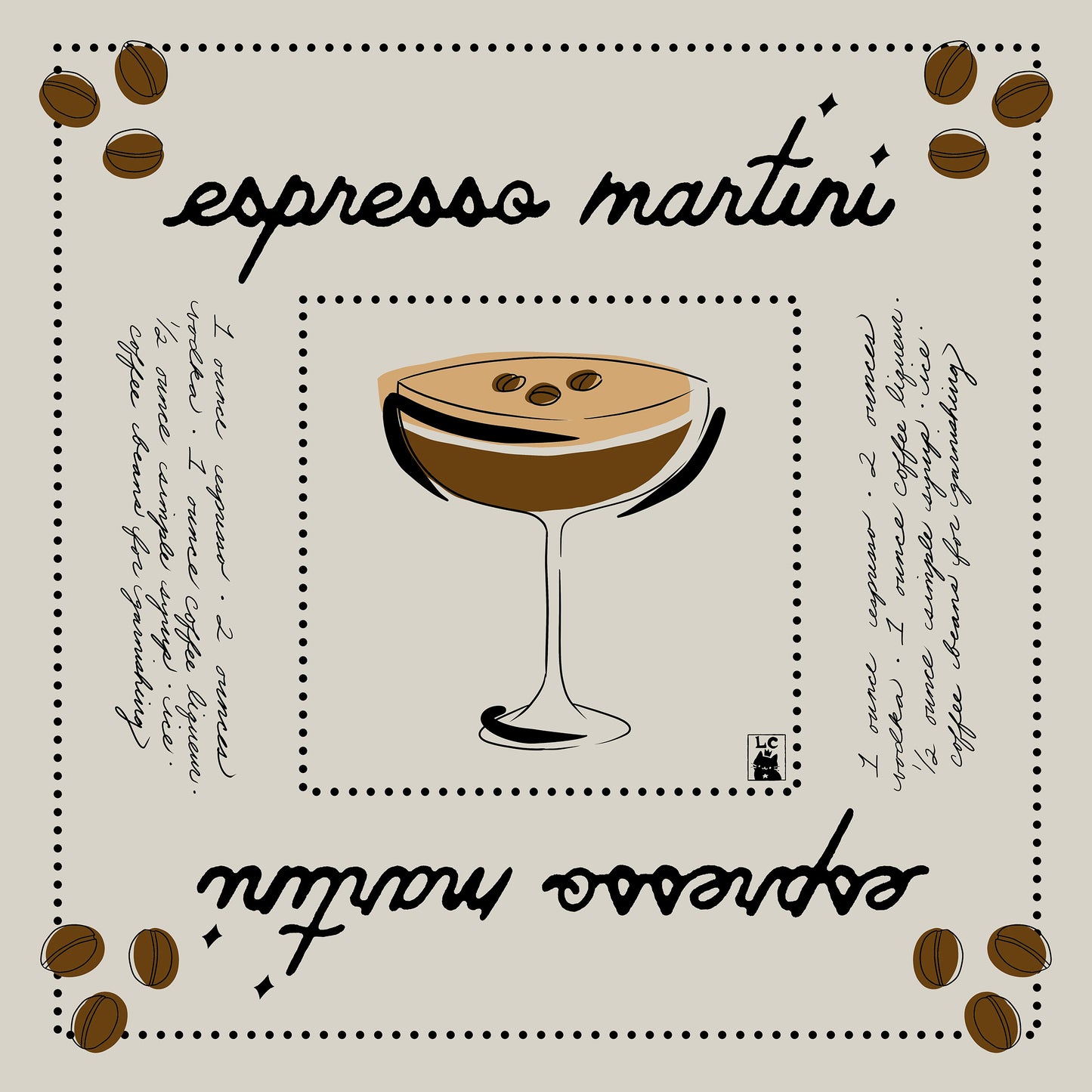 Espresso Martini Bandana