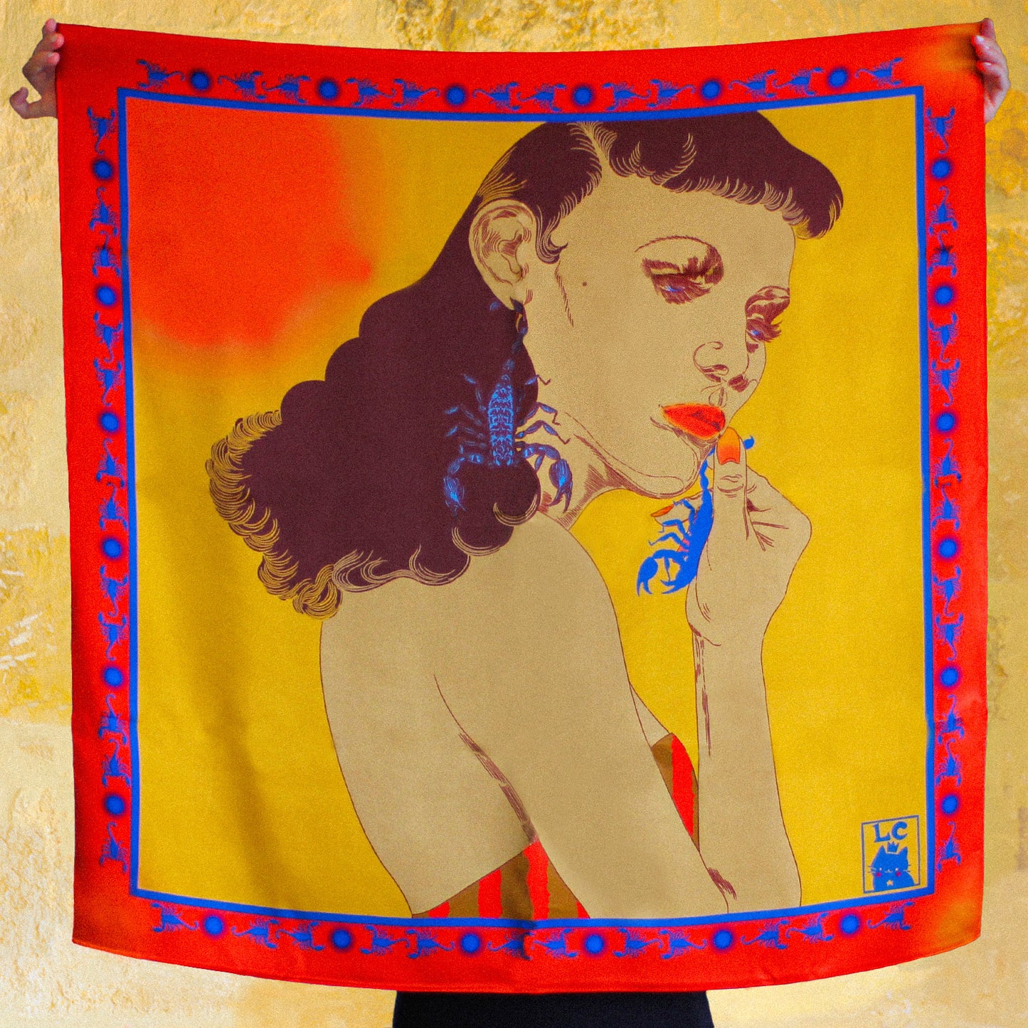"La Jolla" -Scarf