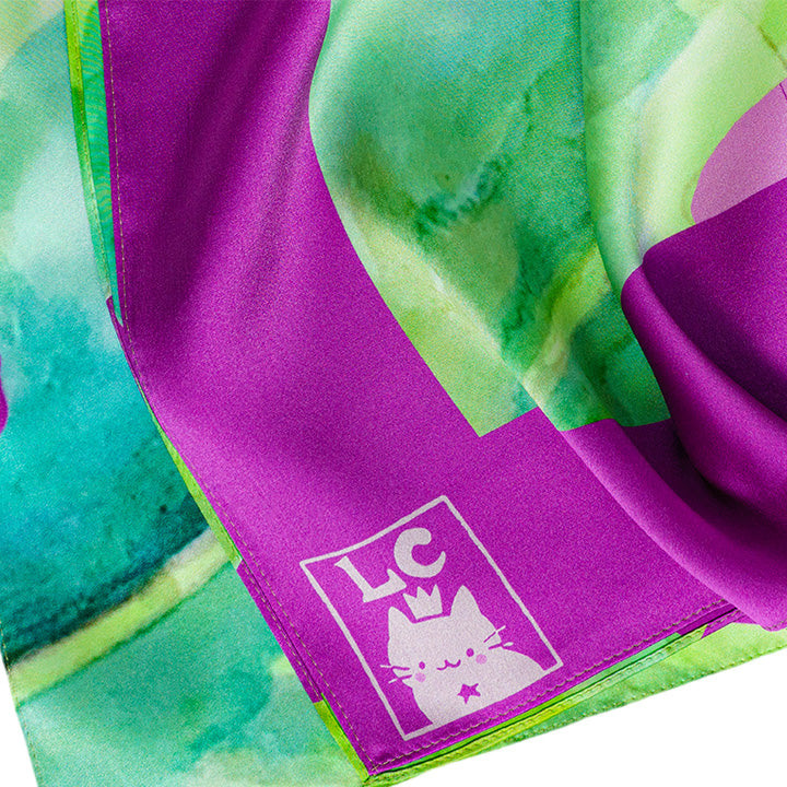 "Monstera Moment" - Scarf
