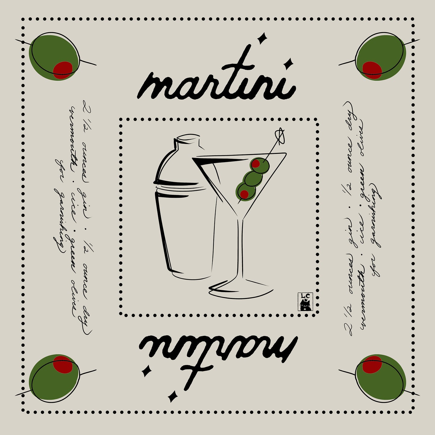 Martini Bandana