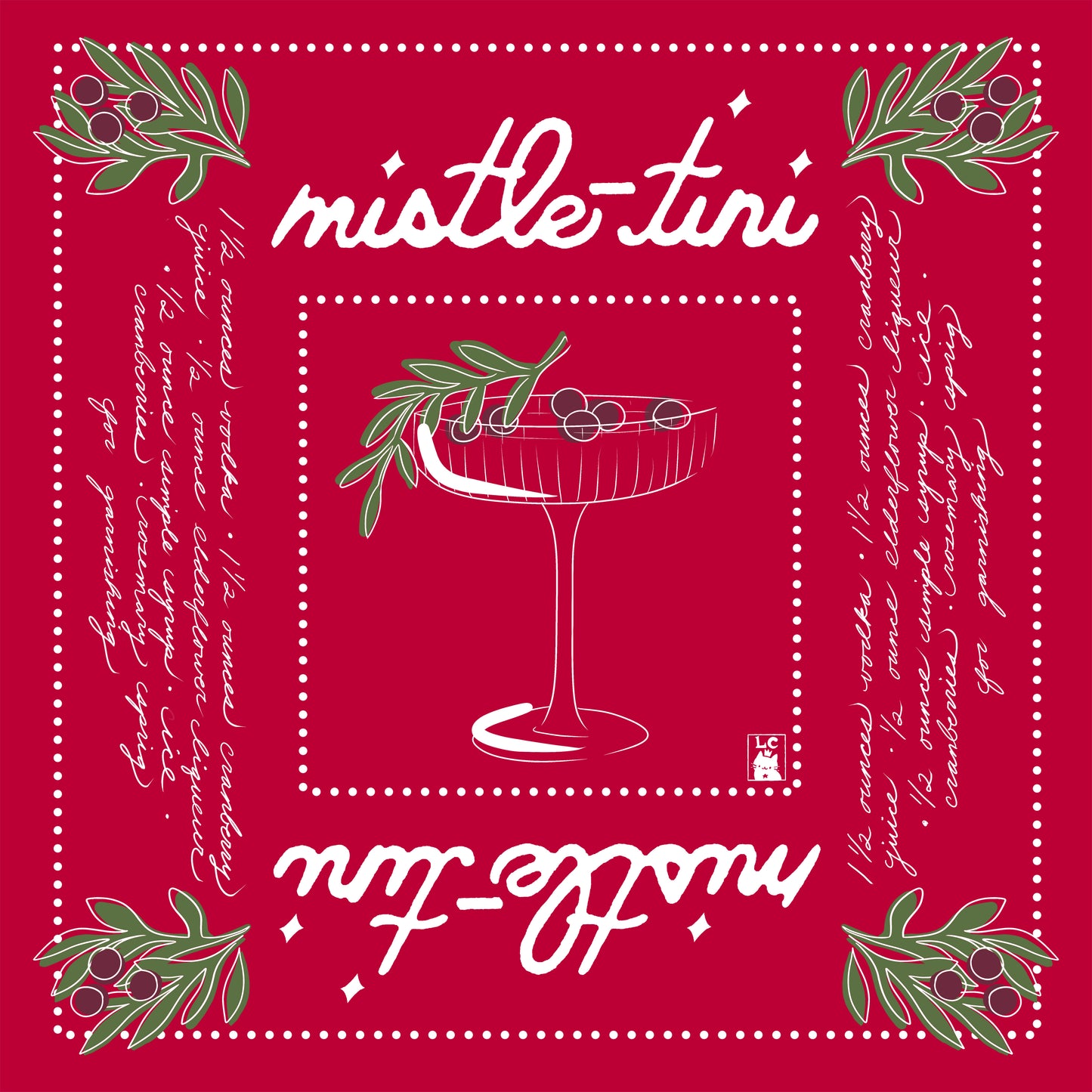 Mistletini Bandana
