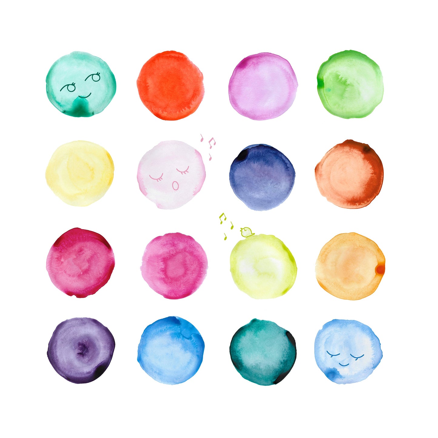 "Painted Secrets" - Cushion