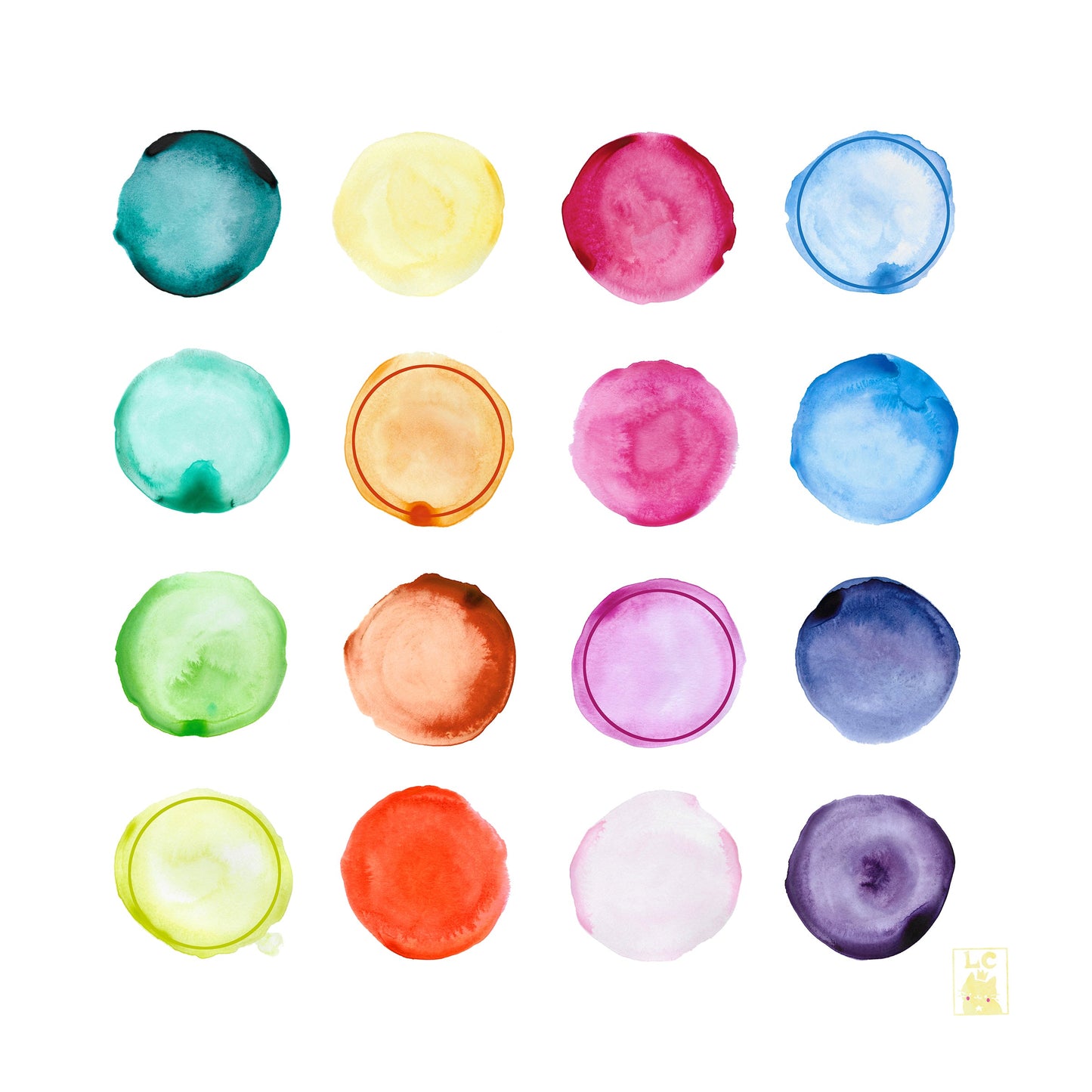 "Painted Secrets" - Cushion