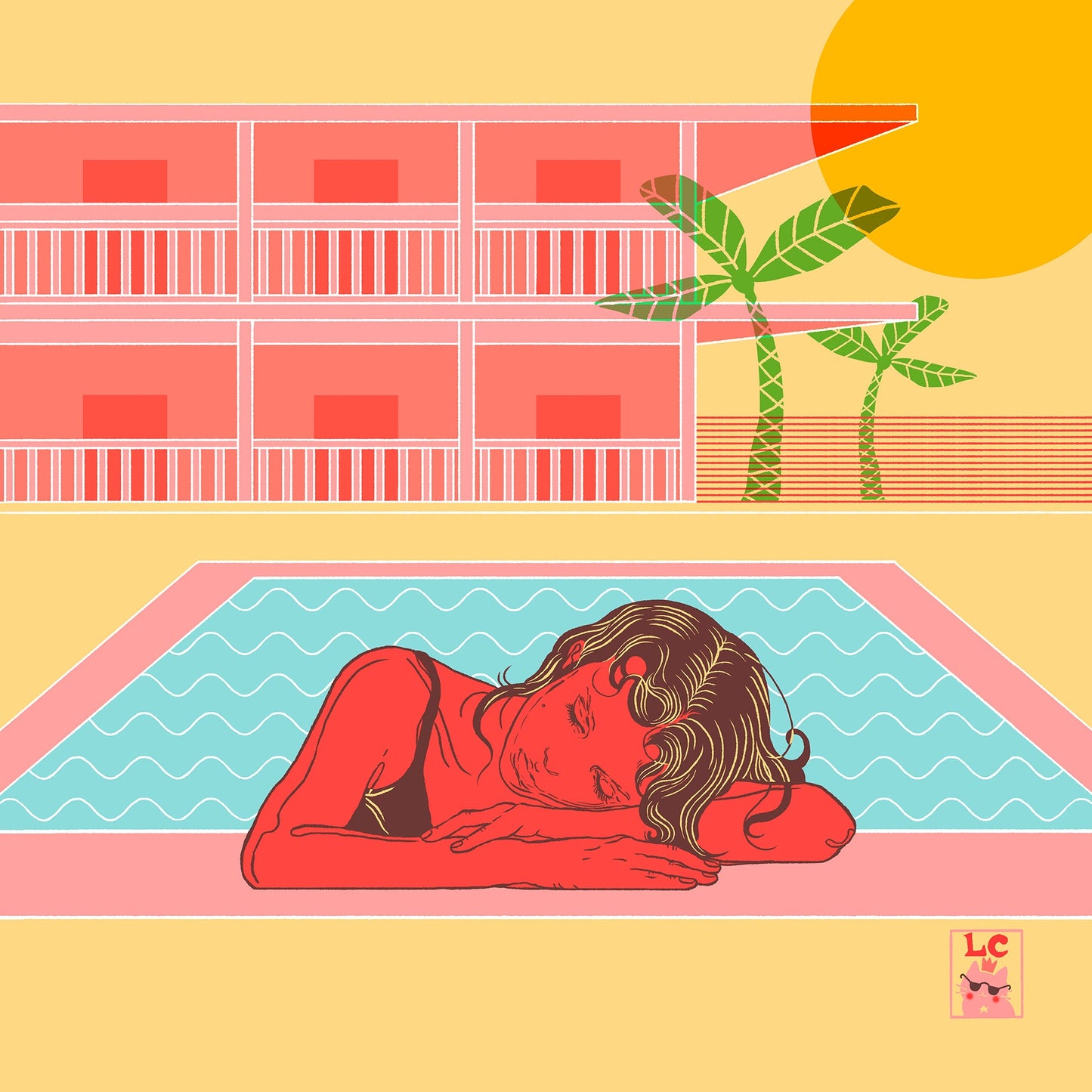 "Summer Reverie" - Cushion