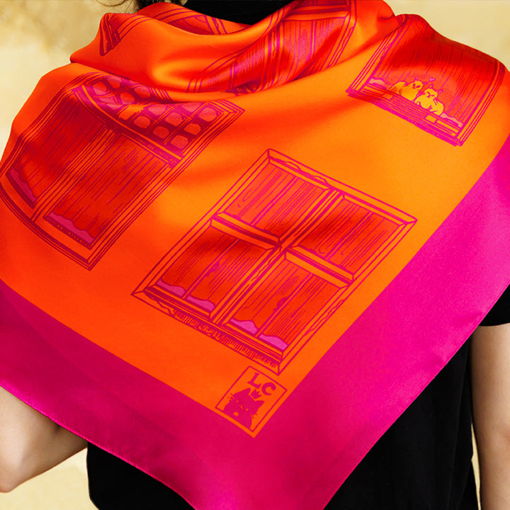 "Rear Window" - Scarf
