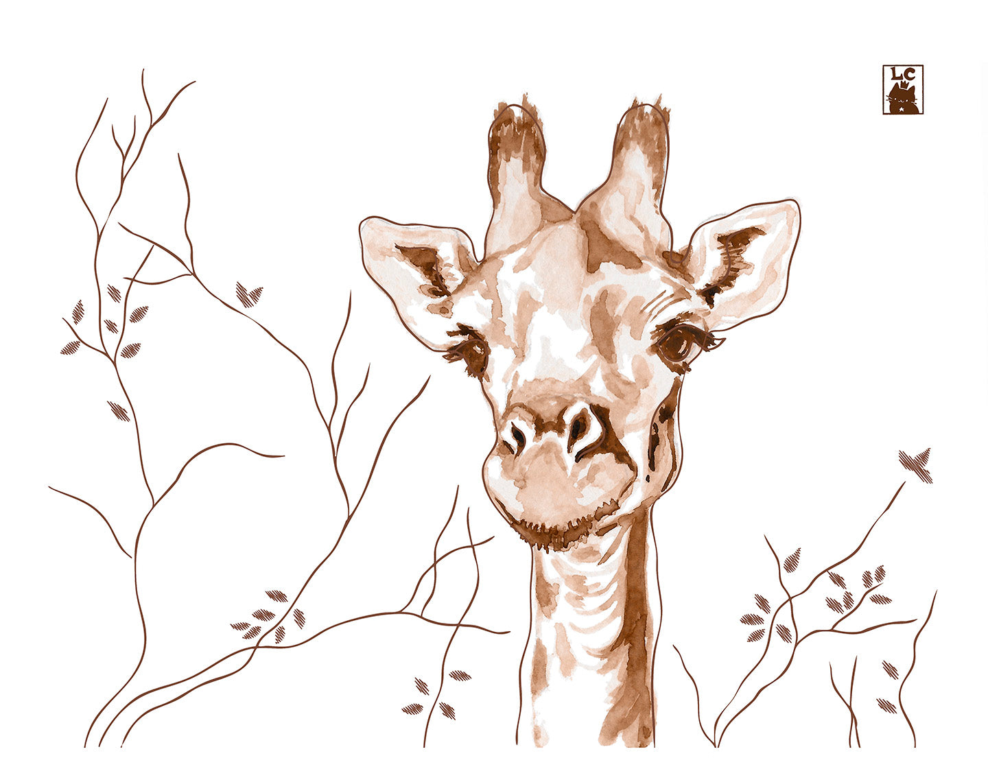 Giraffe Cushion