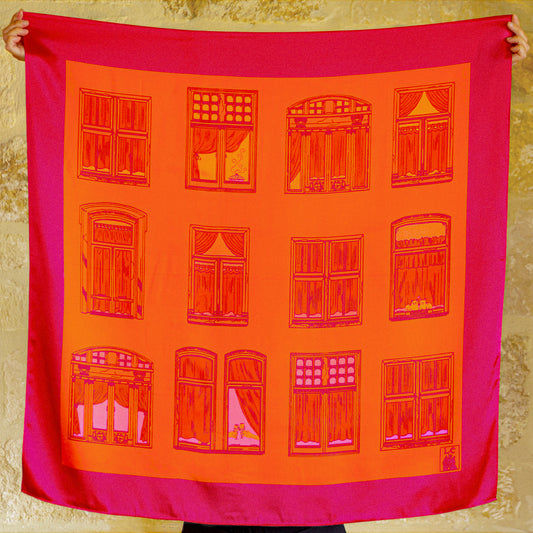 "Rear Window" - Scarf