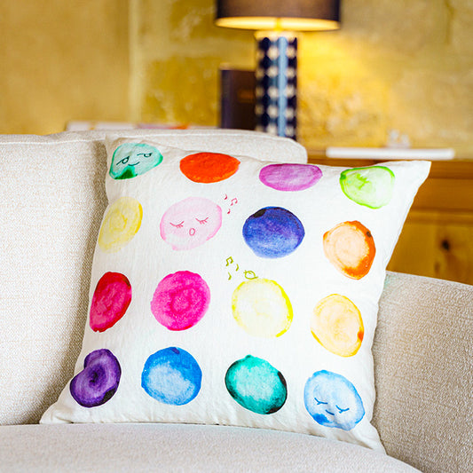 "Painted Secrets" - Cushion