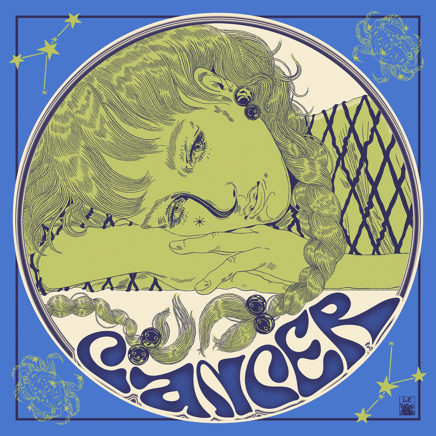 Cancer Zodiac Scarf