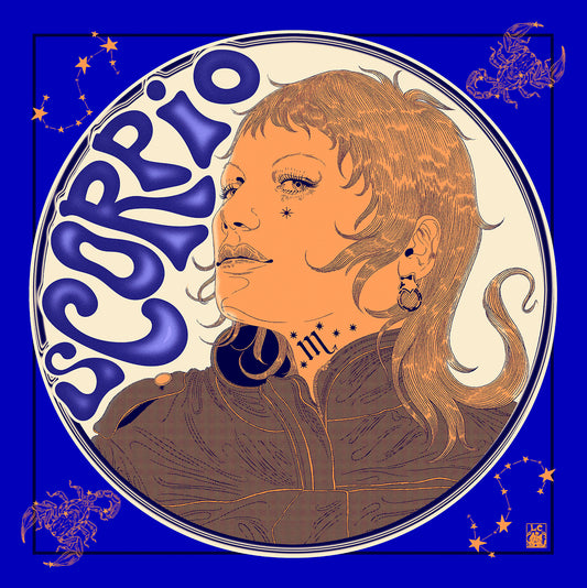 Scorpio Zodiac Scarf (PREORDER)