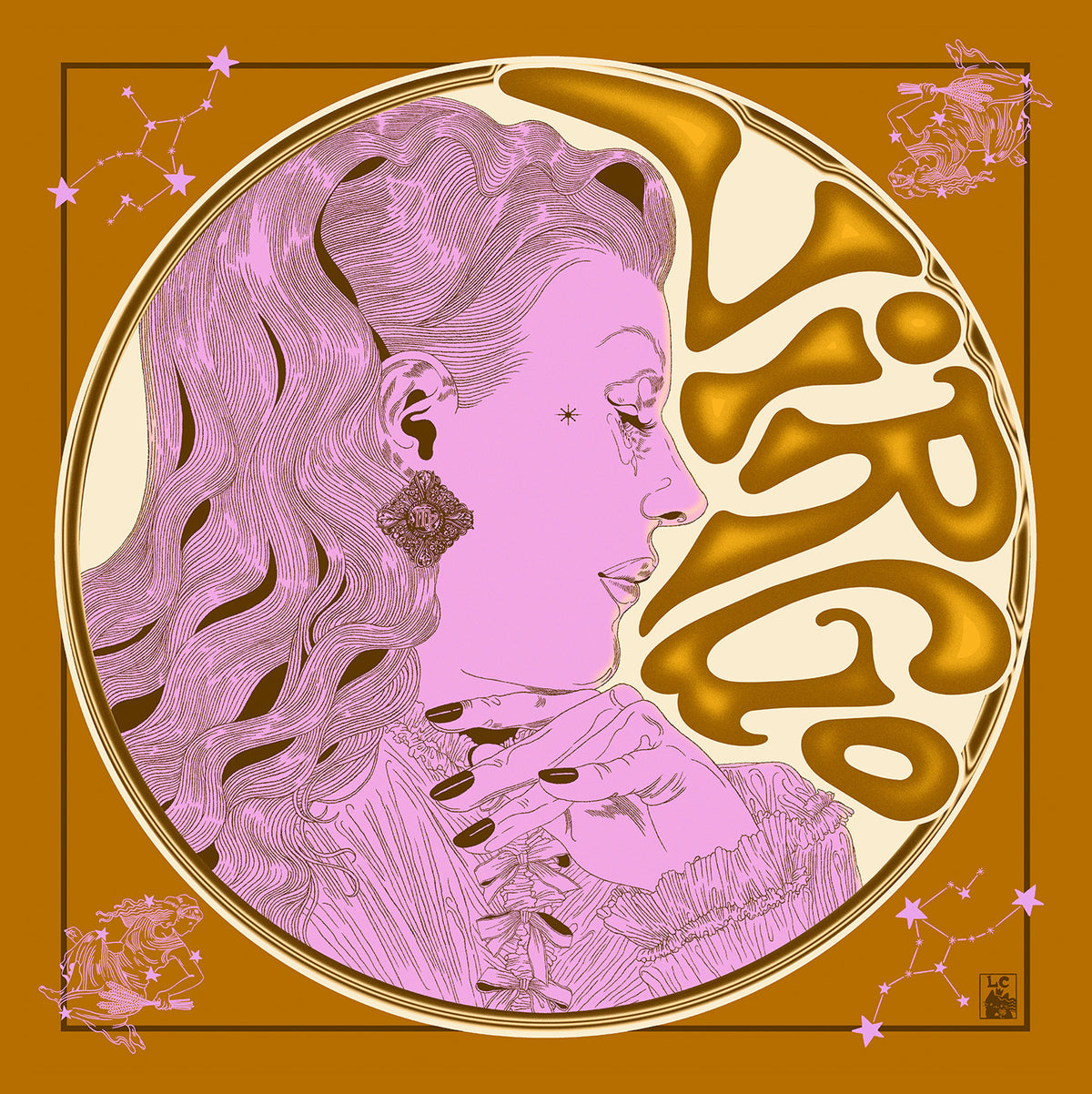 Virgo Zodiac Scarf (PREORDER)